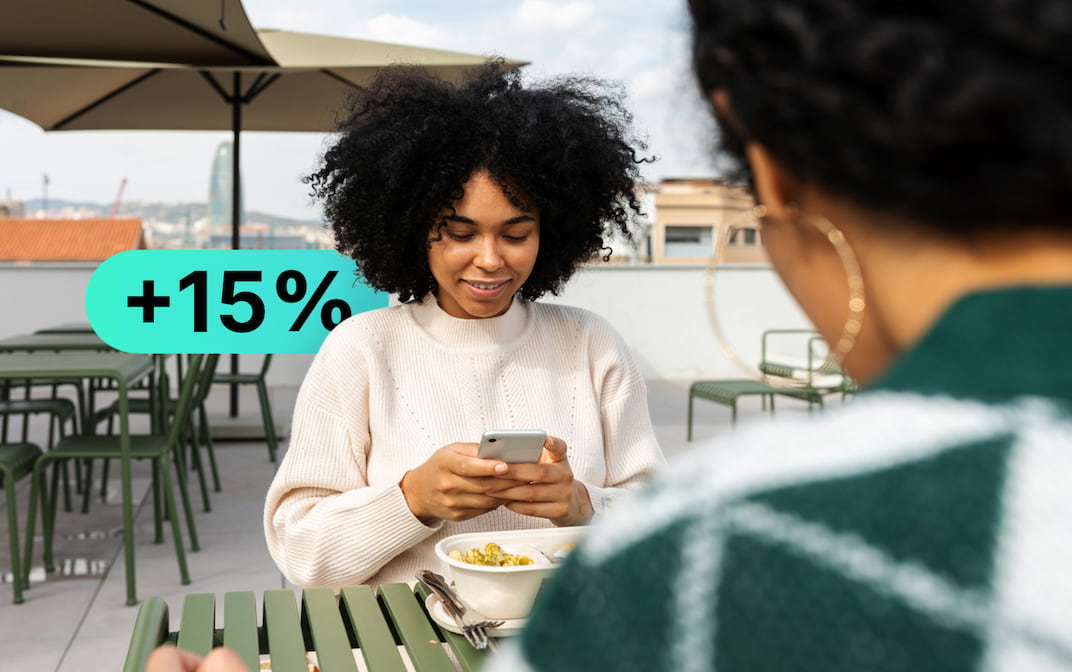 Laptop with Allset app on screen — Eat Local. Get Rewards.